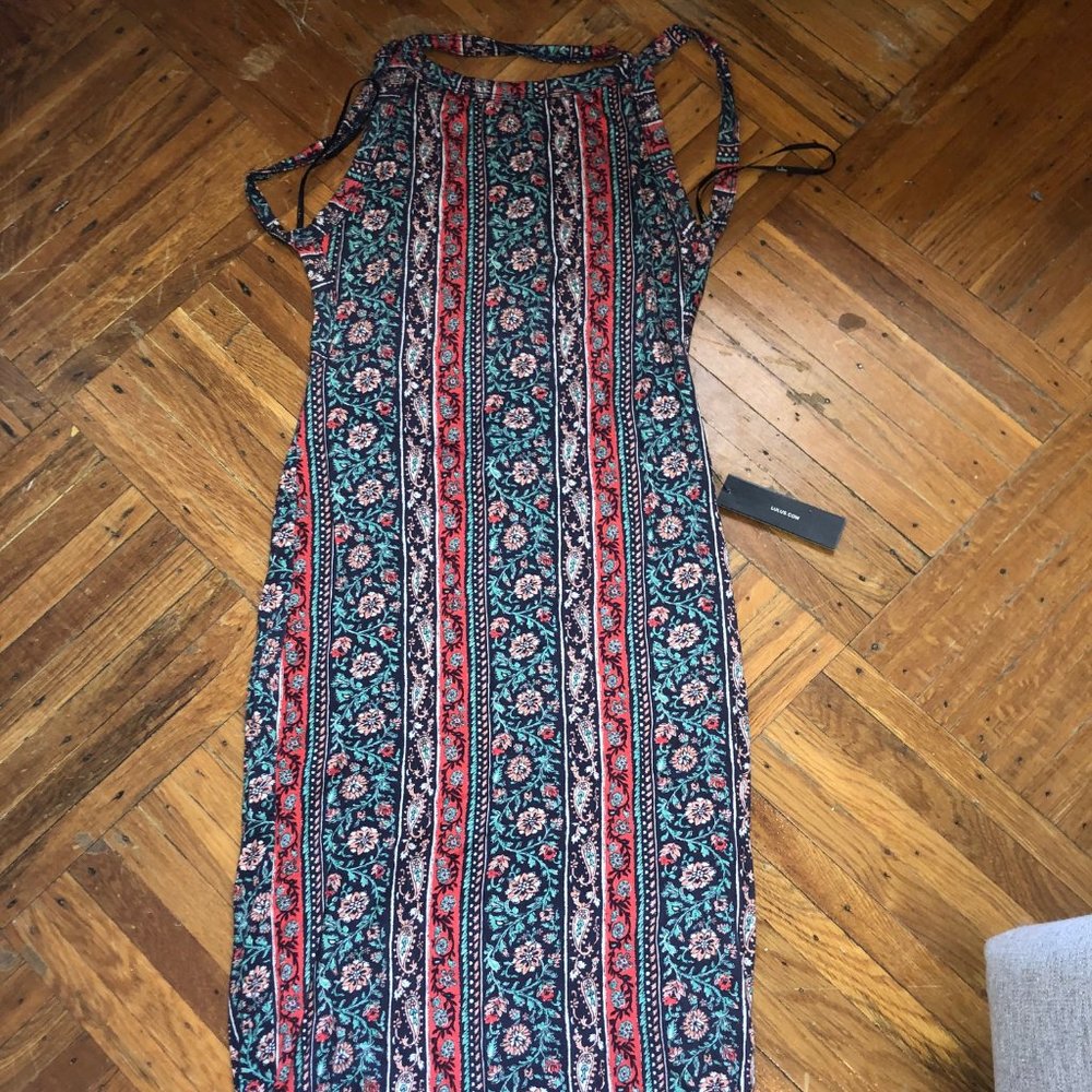 Lulus backless bodycon dress